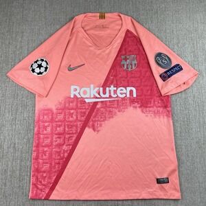 2018/19 Barcelona Third UCL Jersey #11 O. Dembélé Sz Large Nike Soccer Champions